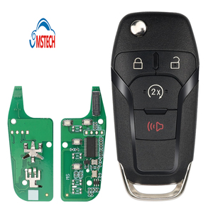 MS 3 + 1 pulsanti chiave telecomando per auto 902 MHZ 49 Chip FCC N5F-A08TAA per Ford Flip chiave intelligente chiave chiave intelligente del veicolo chiave vuota per auto - Product Image 1