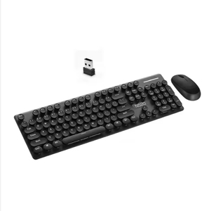 Combo de teclado y ratón USB inalámbrico de 2,4 GHz Nueva tecla redonda para computadora - Product Image 6