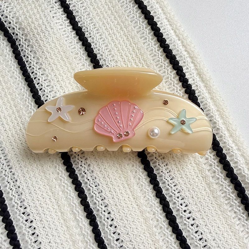 Cream Beige Shell Starfish