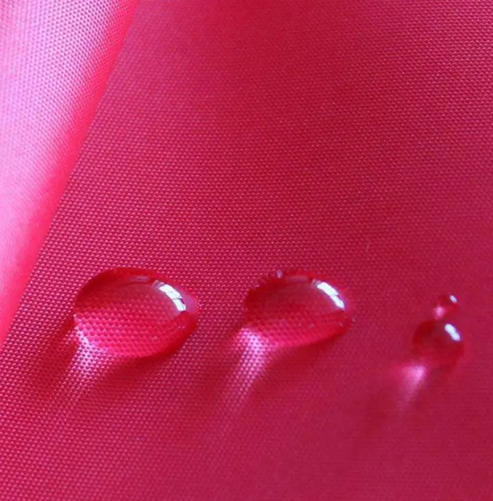 Tecido oxford de nylon 210d revestido, pu, pvc, à prova d'água, 100% nylon, para bolsa, tenda, venda imperdível