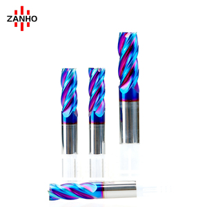 ZANHO OEM ODM destek özelleştirilebilir 3-Flute 4-Flute HRC65 Solid katı karbür parmak freze - Product Image 3