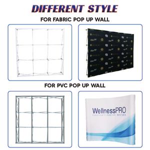 PVC or Fabric <strong>Pop</strong> <strong>up</strong> Wall <strong>Display</strong> Stand <strong>Frame</strong> Exhibition Trade Show Aluminum <strong>Pop</strong> <strong>up</strong> <strong>Display</strong> Backdrop <strong>Pop</strong> <strong>up</strong> Backdrop Stand - Product Image 2