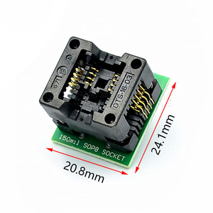 Smart Electronics 150mil 200MIL <strong>Socket</strong> Converter Module SOIC8 <strong>SOP8</strong> to DIP8 EZ <strong>Programmer</strong> Adapter - Product Image 2