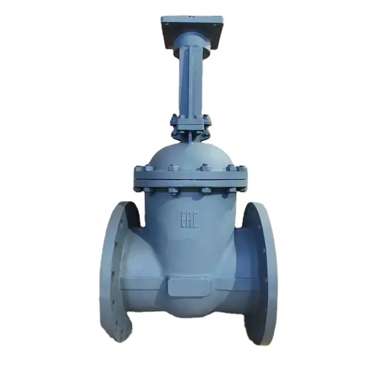 Russia GOST Standard Cast Carbon Steel A216 WCB Wedge Flange Gate Valve with EAC Marked