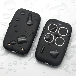 Telecomando automatico per porta scorrevole 4 pulsanti in plastica impermeabile 433.92MHz rotolamento fisso codice di apprendimento per la casa-include la scatola - Product Image 3