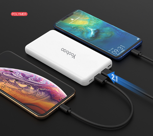 Yoobao P10T 10000mAh Compact Portable <strong>Charger</strong> Customizable Two Input Two Output Power Bank - Product Image 5