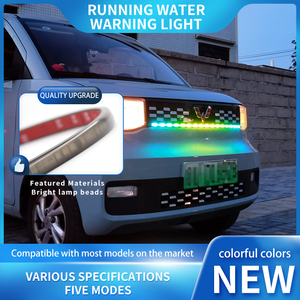 12V/24V RGB renk LED grille dönüş sinyali fren yedek DRL ışık şeridi kovalamaca dekoratif uyarı işığı - Product Image 4
