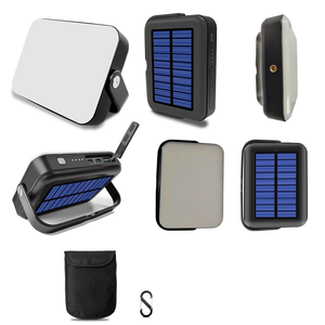 Portable 20000mAh Solar <strong>Power</strong> <strong>Bank</strong> LED Display Fast Charging High Capacity Waterproof Type-C <strong>Input</strong> 18W <strong>Output</strong> Mobile Camping - Product Image 2