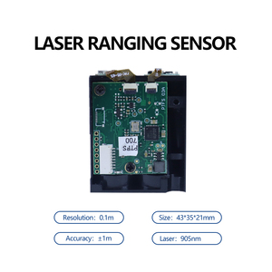 100HZ Lidar lungo raggio 100 metri a lungo raggio Laser sensore di movimento TOF Range Finder per il trasporto intelligente - Product Image 2