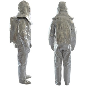 Tùy chỉnh logo1000 500 độ Nhôm Cách Nhiệt quần áo chống cháy nhiệt độ cao bảo vệ quần áo lính cứu hỏa phù hợp với - Product Image 3