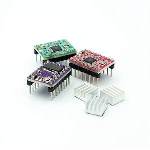 100 adet 3D yazıcı parçaları isı emici taşıyıcı Reprap rampaları ile StepStick A4988 809step Motor sürücü 1.4 - Product Image 1