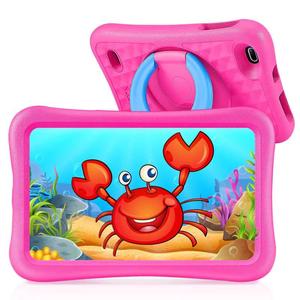 Çocuk tabletler 7 inç Android 2 + 32GB dört çekirdekli çift Sim 3g Tablet ve sunum ekipmanları Bady Tablet ile kılıf - Product Image 1