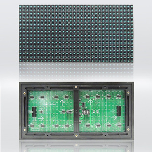 DIP P10 einfarbig grün LED-Anzeige modul für bewegliches Nachrichten zeichen - Product Image 1