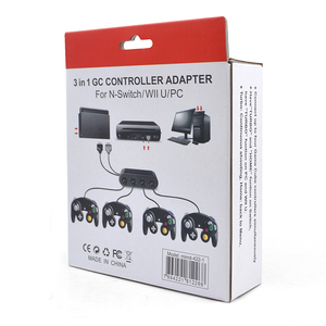 Con 4 porte per GameCube adattatore Controller per adattatore per Wii U Switch PC - Product Image 6