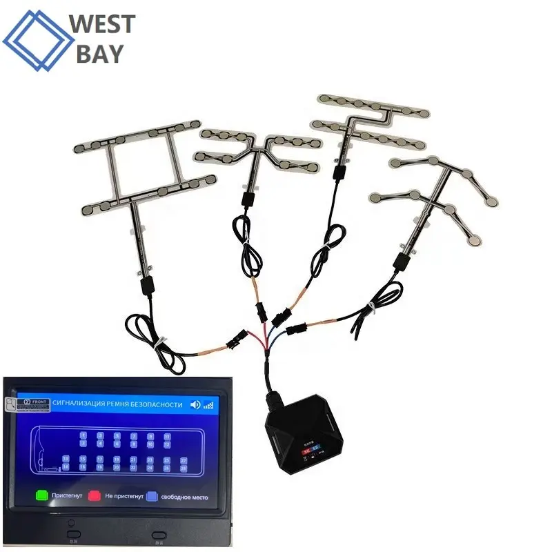 Westbay 4G Wireless Hoch empfindlicher Autobus LKW Boot Fahrzeug Sitz belegung Drucksensor Alarm Alarm Erinnerung Sensor