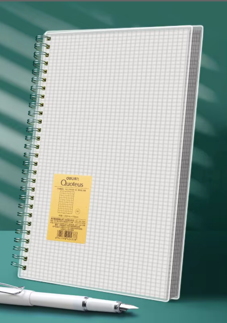 b5 White notebook-1