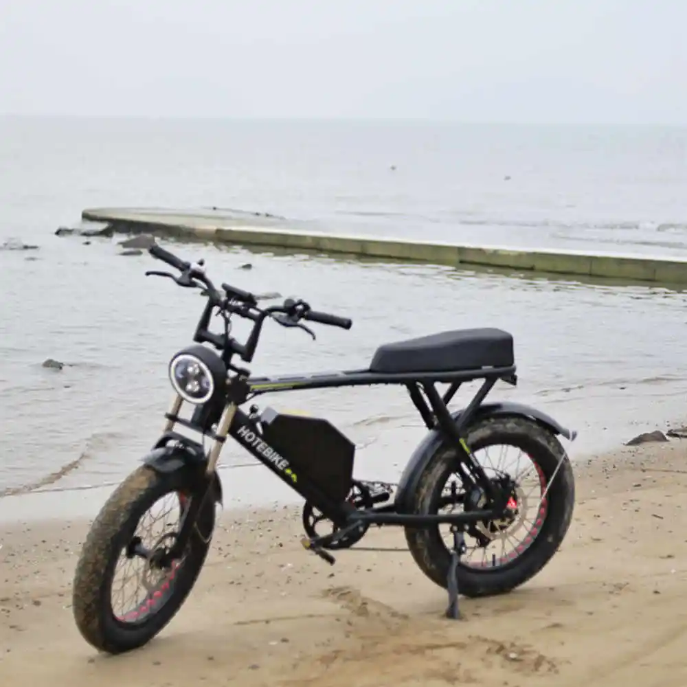 Venta al por mayor de alta potencia 750W E-Bike 7 velocidades MTB bicicleta eléctrica Motor batería integrada freno de disco hidráulico