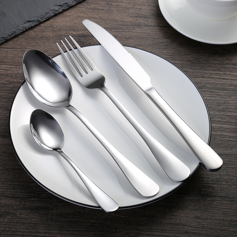 Four piece set silver