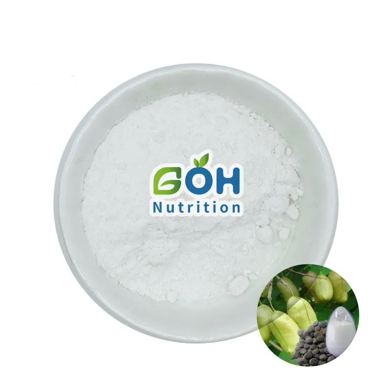 อาหารเสริม Goh ผงสกัดจากเมล็ดกริฟฟินเนีย simplifolia 98% 5-hydroxytryptophan 5 HTP 5-HTP