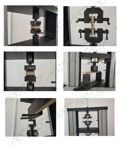 Sistema de prueba de madera estructural automatizado serie HST-Chapa laminada, sujeción de tornillo, resistencia al corte