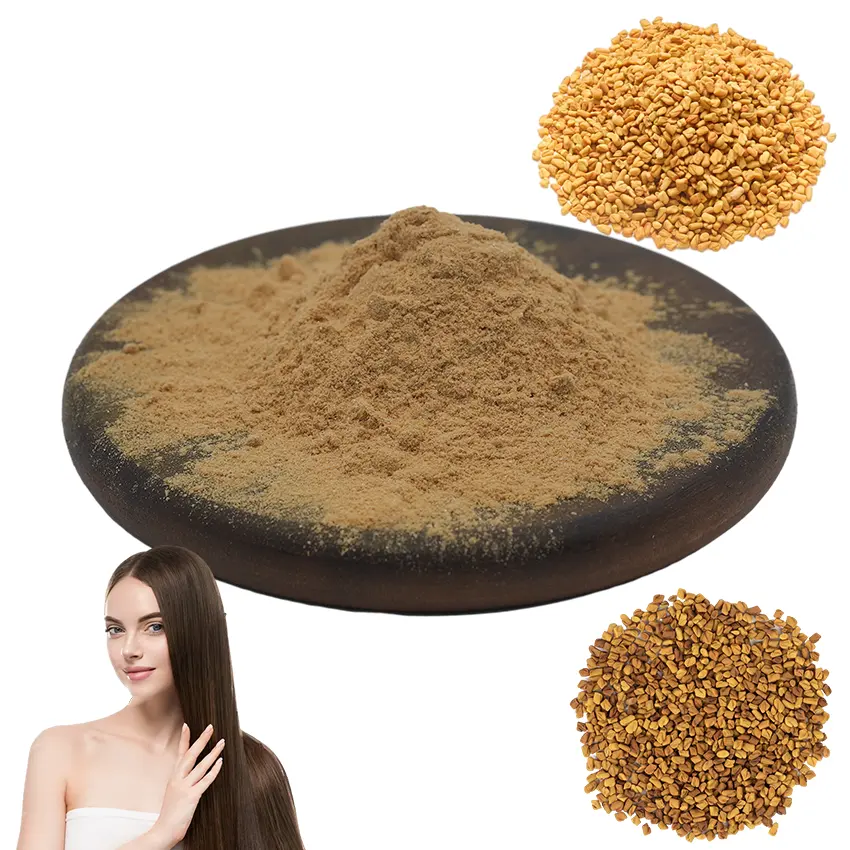 Chăm sóc tóc tự nhiên Fenugreek chiết xuất sức khỏe cho con bú thực phẩm furostanol saponin tự nhiên Fenugreek chiết xuất hạt giống