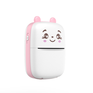 Taşınabilir BT Mini termal yazıcı kablosuz cep fotoğraf etiket İşlevli yazıcılar için Android IOS Windows USB arayüzü renk - Product Image 3