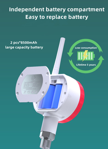 Sensor de temperatura digital de comunicación 4G, termómetro industrial inalámbrico, medidor de temperatura de caldera IP66 nb-iot LoRA - Product Image 5