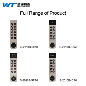 <strong>S</strong>-2010B-00A0 Smart Digital Locker Cabinet Cam Locker <strong>Lock</strong> 12 Digits with Press Button Silver Color Emergency <strong>Key</strong> <strong>Lock</strong> - Product Image 5