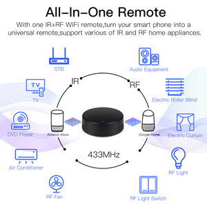LEDLEST IRC03 Tuya Smart Life APP <strong>Remote</strong> Controller Wireless Wi-Fi IR+ RF <strong>2in1</strong> Universal <strong>Remote</strong> Control - Product Image 3