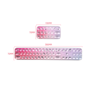 Personalizado PC DIY TPU película teclado numérico teclado alfombrilla de ratón transparente de silicona Gaming alfombrilla de ratón con reposamuñecas para el hogar Oficina - Product Image 6