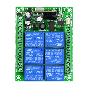 <strong>Multi</strong>-<strong>function</strong> 6 Channels RF <strong>Remote</strong> Controller Switch with <strong>Remote</strong> <strong>Control</strong> Set for Universal Garage Door and Irrigation Motor