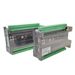 Controlador Lógico Programable PLC Transistor de Relé, Componentes Electrónicos de 24 Entradas con RS232, RS485, 38400bps, 48MT, 24 Entradas