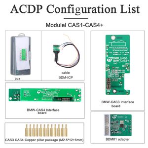 2025 Yanhua Mini Master ACDP-2 con Module1 per CAS1-CAS4 BMW + chiave IMMO e adattatore per Reset del contachilometri - Product Image 3