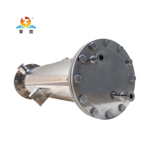 Tùy chỉnh nước làm mát khí ngưng thép không gỉ ANSI vỏ 321 và ống trao đổi nhiệt giá - Product Image 1