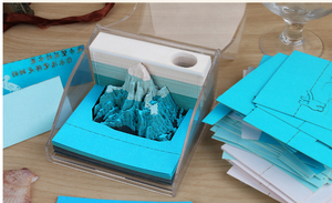 Modelo creativo 3D de papel para manualidades, regalo de recuerdo, decoración, Bloc de notas adhesivas, nuevo y Popular, venta al por mayor - Product Image 6