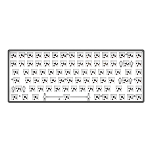 Teclado mecánico para juegos, 84 teclas, portátil, 2,4G, BT, USB, 3 modos, teclado completo/Kit Barebone, RGB, USB tipo C, OEM, ODM, soporte, 1 Uds. - Product Image 1