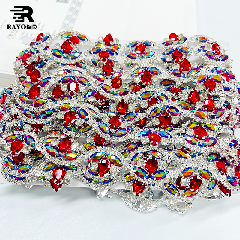 Base en argent avec rouge 117