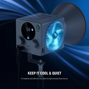 NEEWER HS60B 60W Mini luce Video portatile Bi-colore COB LED di illuminazione con controllo App uscita continua per telefono/tensione di alimentazione - Product Image 6