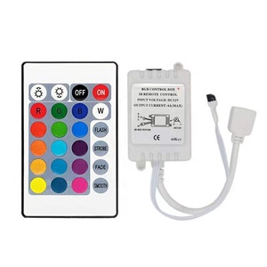 ИК инфракрасный 24 ключа пульт дистанционного управления USB диммер RGB СВЕТОДИОДНЫЕ беспроводные контроллеры для SMD 5050 5630 2835 3528 3014 Светодиодные полосы освещения - Product Image 5