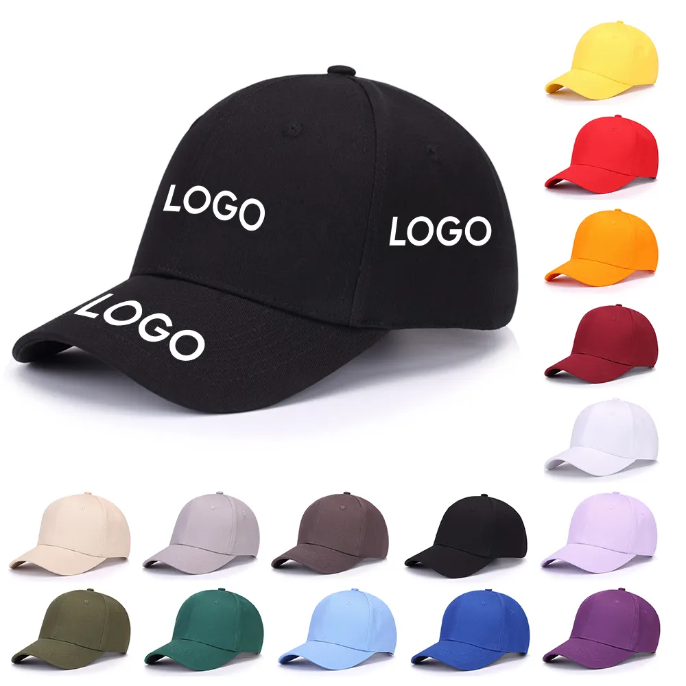 Fábrica al por mayor 3D bordado 6 paneles papá gorra de béisbol personalizado 5 paneles hombres deportes sombrero plano ajustado Snapback gorra con logotipo personalizado