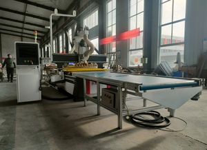 Atc CNC Holz fräsmaschine mit automatischem Be-und Entladen 1325 ATC CNC-Versch achtel ungs maschine mit automatischer Zuführung - Product Image 3
