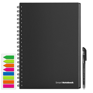 散装学校防水再生石纸智能笔记本迷你A6可重复使用记事本带笔 - Product Image 2