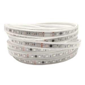 2025 yeni Hengyu 24V 12V SMD 5050 adresli RGB esnek LED şerit DMX512 DMX512/m IP68 akıllı ses kontrolü 100m/rulo 5m/rulo - Product Image 5