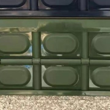 All green, military green