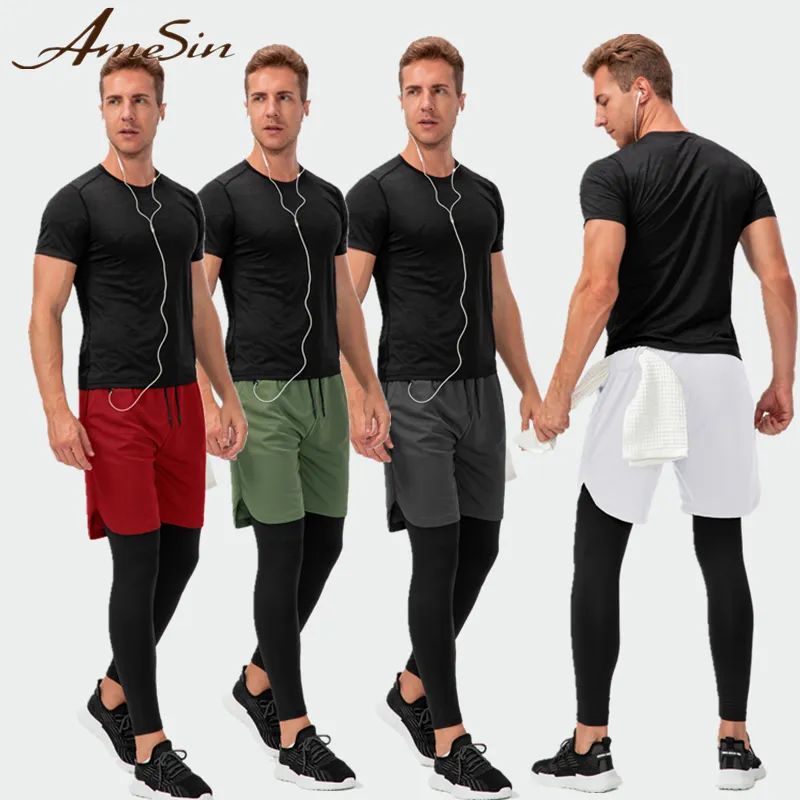 Pantalons de survêtement pour hommes, collant de Sport, avec fermeture éclair Invisible, à l'avant et à l'arrière, Leggings d'entraînement, offre spéciale,