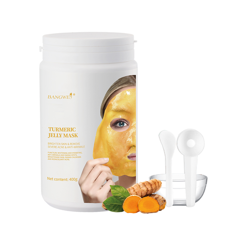 Turmeric jelly mask