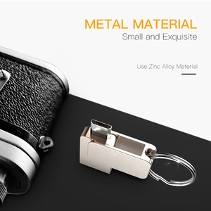 2 in 1 MINI tip c USB2.0/USB3.0 Metal UDP USB C Flash sürücü özel LOGO Memory Stick 4GB 128GB tip c mini Memory Stick - Product Image 6