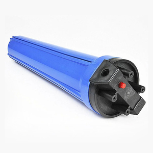 3 stadi 20 pollici blu filtro acqua alloggiamento filtro acqua con <span class=keywords><strong>Pp</strong></span> <span class=keywords><strong>UDF</strong></span> <span class=keywords><strong>CTO</strong></span> cartuccia filtro per pretrattamento dell'acqua
