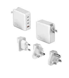 Universal Type-C Gan 100W Fast Charging Wall Charger with <strong>Multiple</strong> <strong>USB</strong> 100W <strong>Output</strong> <strong>Power</strong> for Charging Laptops and Mobile Phones - Product Image 2