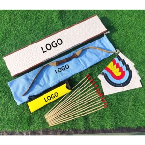 RTS yüksek kalite el yapımı çocuklar 4-6 8-12 yıl oyuncak ok ahşap yay ve çocuklar için ok yay ve ok - Product Image 2